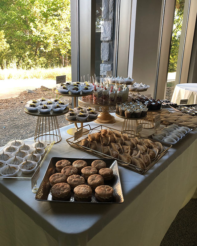 Dessert catering for special events