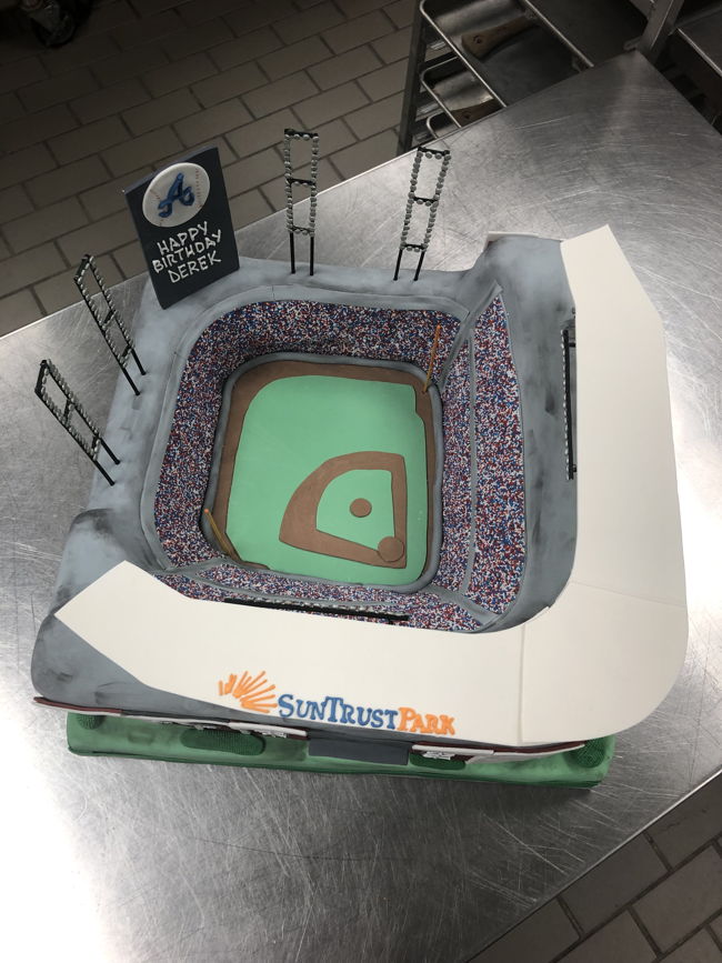Suntrust Stadium cake